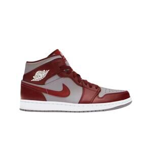 ★  Nike Air Jordan 1 Mid ‘Cherrywood Red’ Basketball Sneakers ★